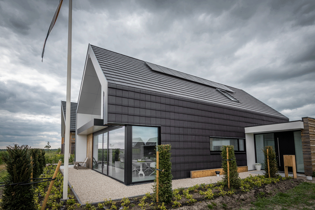 Studio voor Bouwkunst - moderne ruimtelijke energieneutrale woning met vides - Broeklanden, Nieuwveense Landen, Meppel